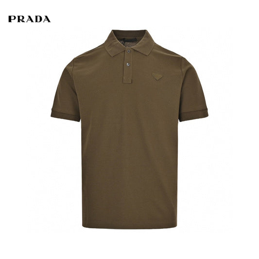 Polo Prada classique vert olive