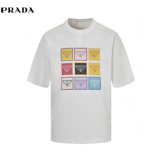 T-shirt Prada à logo pop art