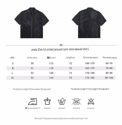 Chemise zippée Prada