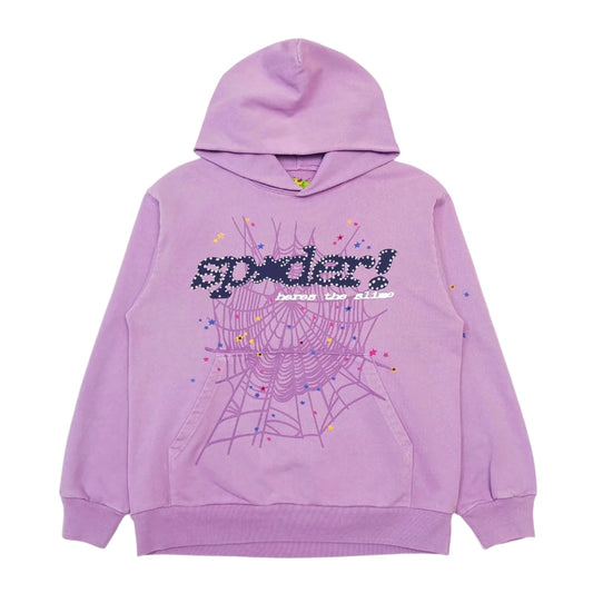SP5DER ACAI HOODIE VIOLET
