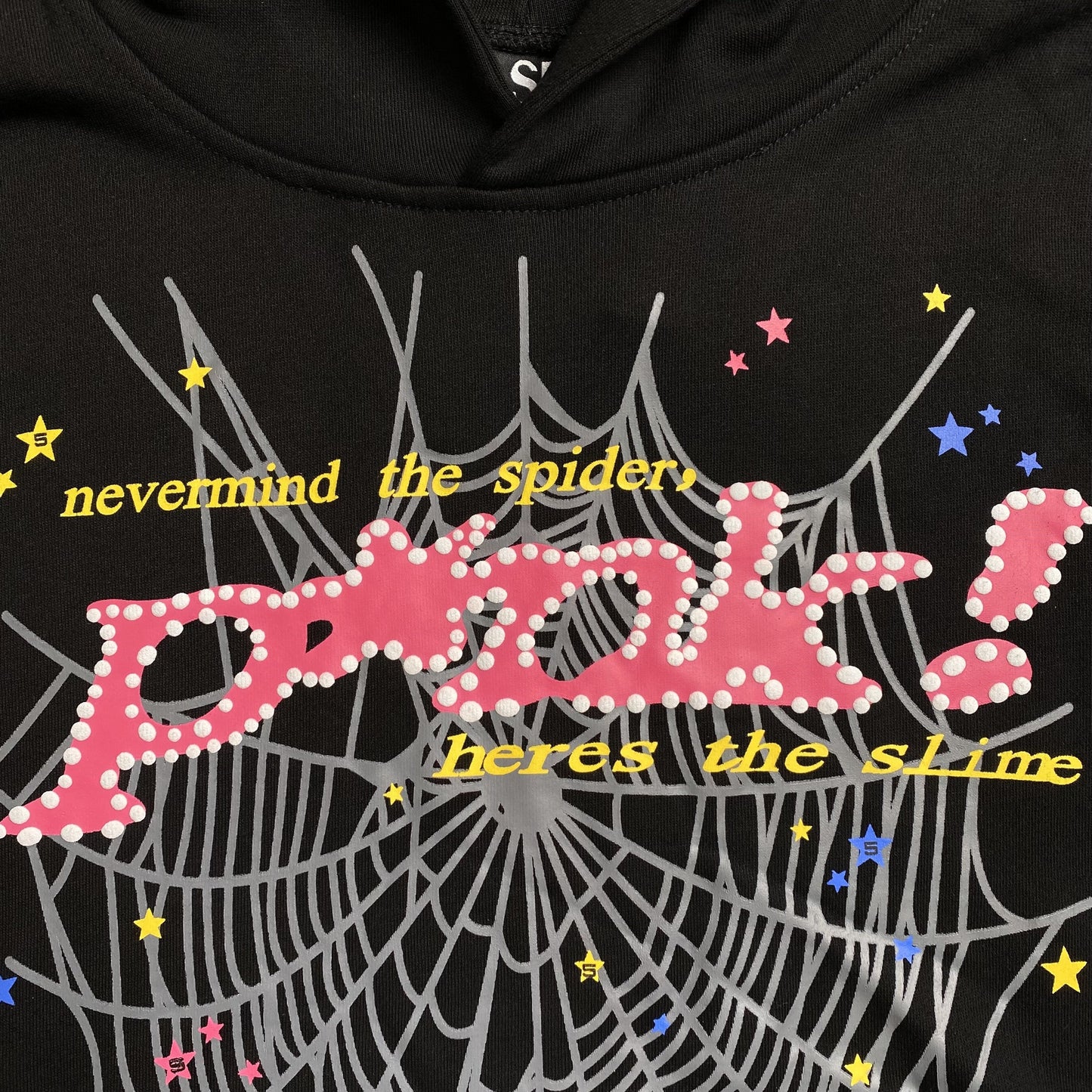 SP5DER R*NK SWEAT À CAPUCHE NOIR