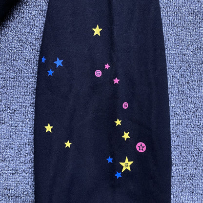 SP5DER R*NK SWEAT À CAPUCHE NOIR