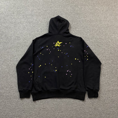 SP5DER P*NK V2 SWEAT À CAPUCHE NOIR