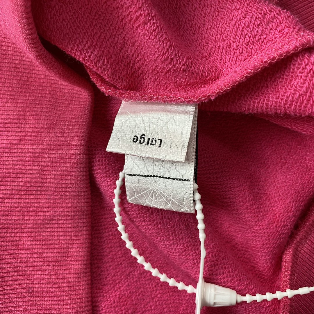 SP5DER P*NK V2 SWEAT À CAPUCHE ROSE