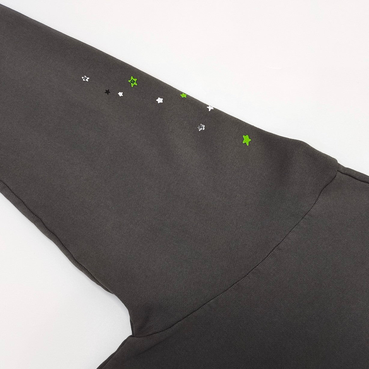 SP5DER WAIT WEB SWEAT À CAPUCHE GRIS ARDOISE