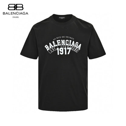 T-shirt noir Balenciaga 1917
