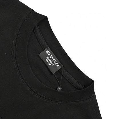 T-shirt noir Balenciaga 1917