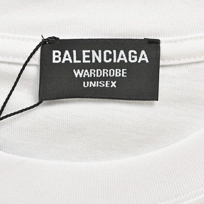 T-shirt blanc Balenciaga 1917