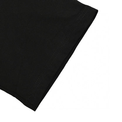 T-shirt Balenciaga à imprimé logo intégral (noir)