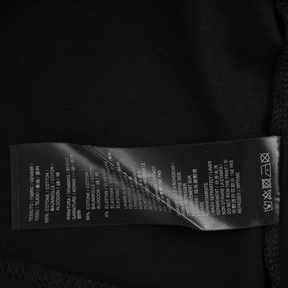 T-shirt Balenciaga à imprimé logo intégral (noir)