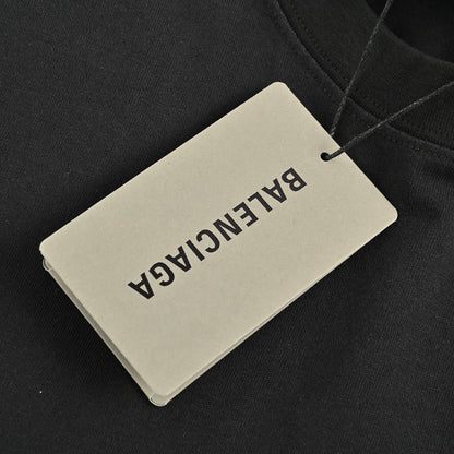 T-shirt graphique noir Balenciaga