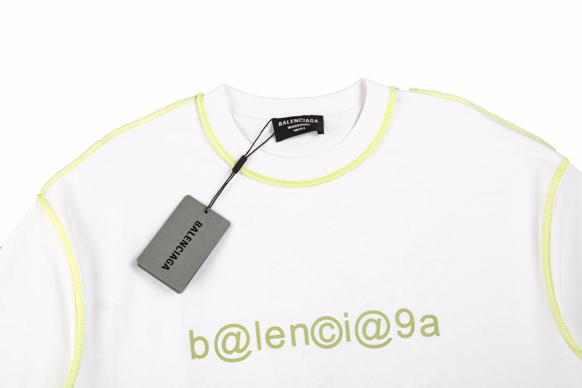 T-shirt Balenciaga Digital Age Logo