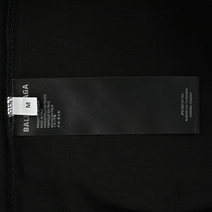 T-shirt Balenciaga à logo déformé (noir)