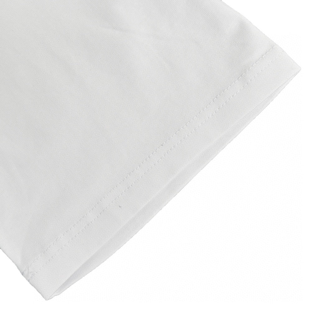 T-shirt Balenciaga à logo déformé (blanc)