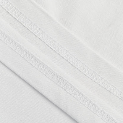 T-shirt Balenciaga à logo déformé (blanc)