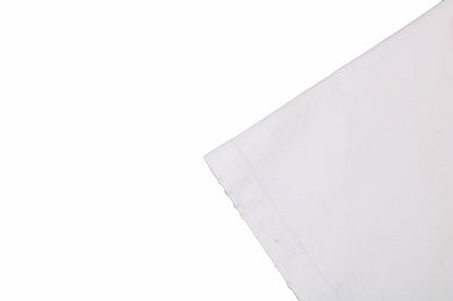 T-SHIRT BALENCIAGA À LOGO VIEILLI BLANC GRIS