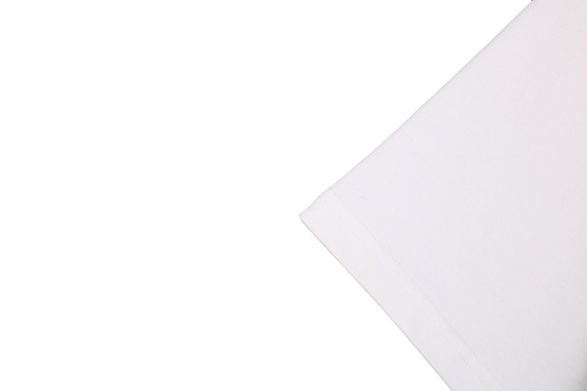 T-SHIRT BLANC BALENCIAGA À DOUBLE B LOGO