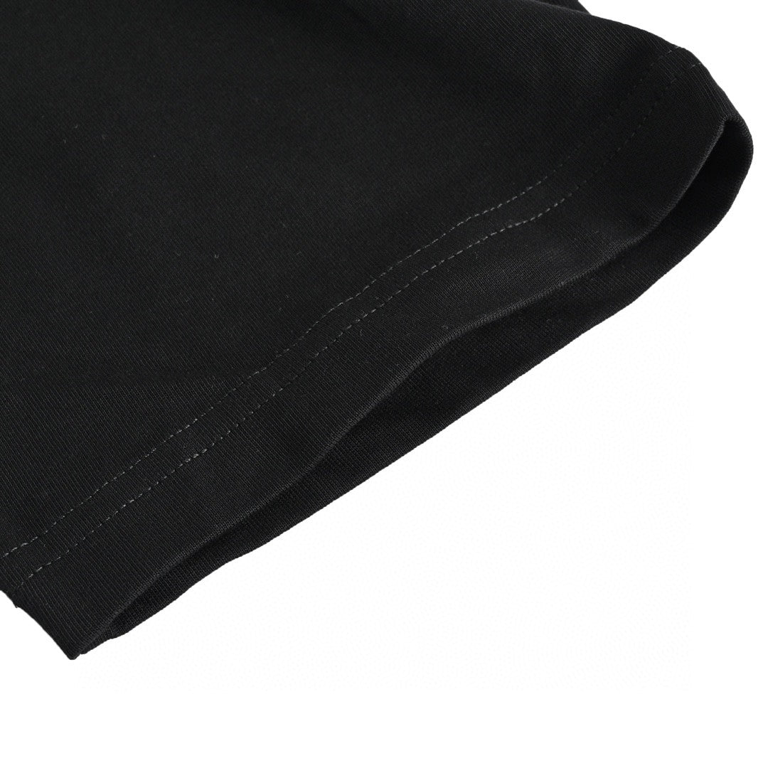 T-shirt Balenciaga avec logo brodé (noir)