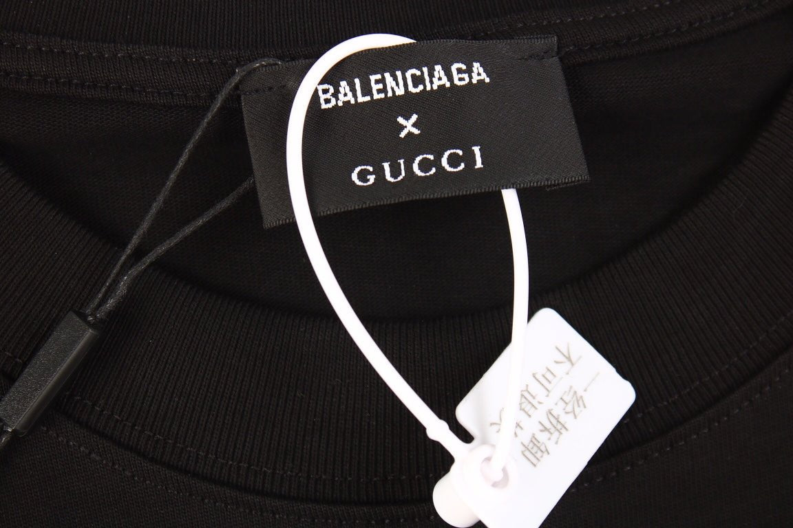 T-shirt Balenciaga à logo gothique