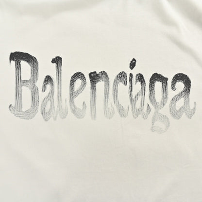 T-shirt Balenciaga à logo dégradé