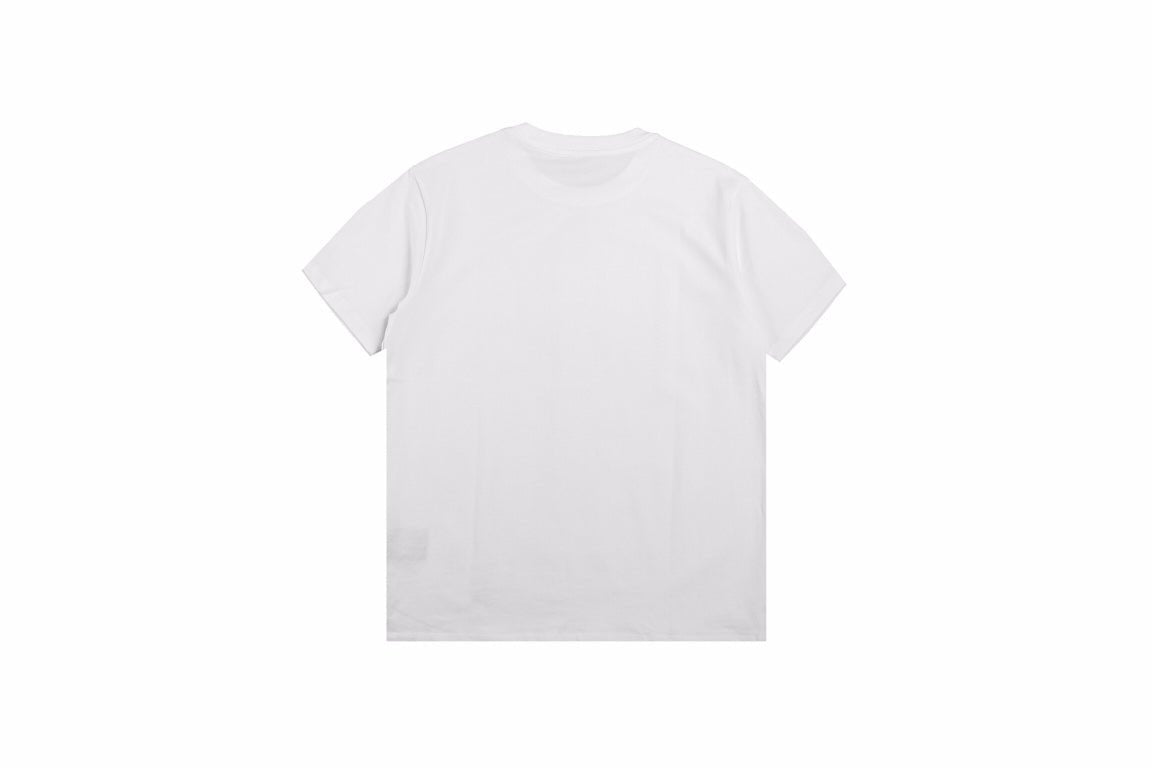 T-SHIRT BLANC BALENCIAGA À LOGO DÉGRADÉ