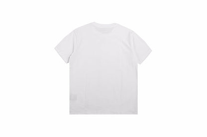 T-SHIRT BLANC BALENCIAGA À LOGO DÉGRADÉ