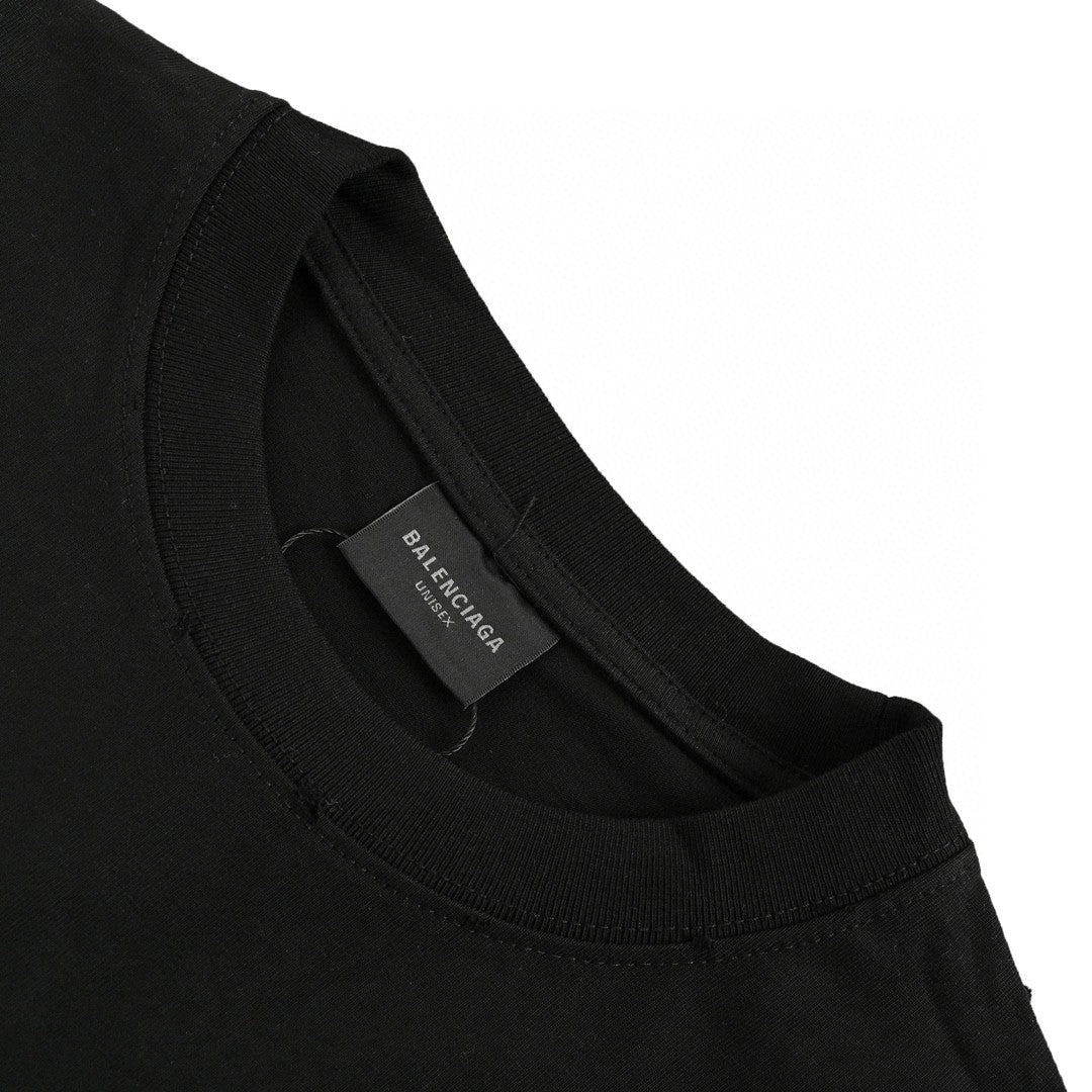 Balenciaga Je t'aime T-Shirt Noir