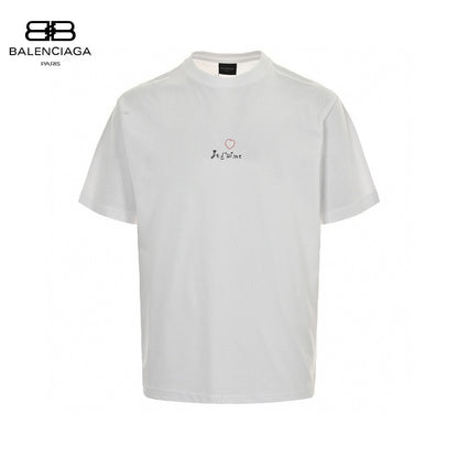 Balenciaga Je t'aime T-Shirt Blanc