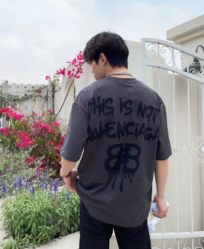 T-shirt à logo Balenciaga