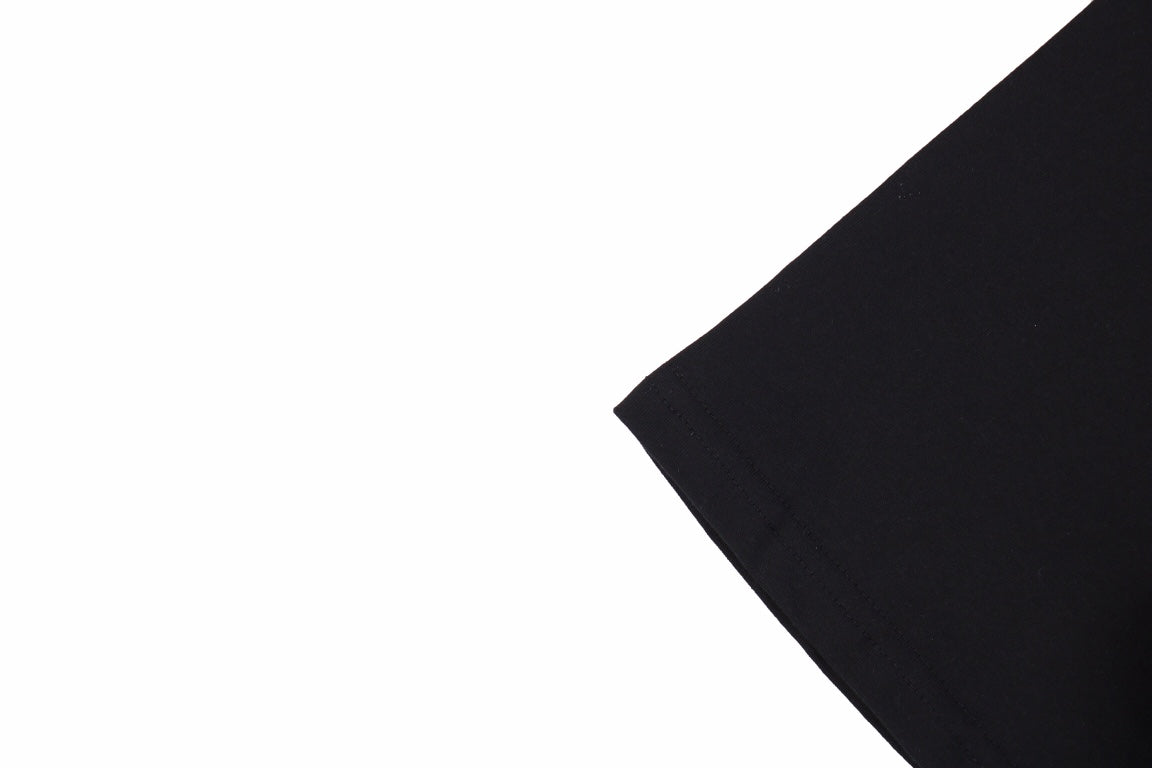 T-SHIRT NOIR À LOGO BALENCIAGA