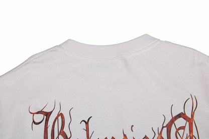 T-SHIRT BALENCIAGA LOGO GRIS