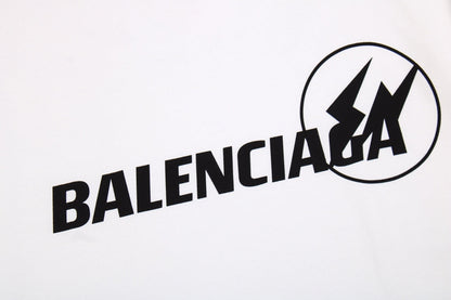 T-SHIRT BLANC AVEC LOGO BALENCIAGA