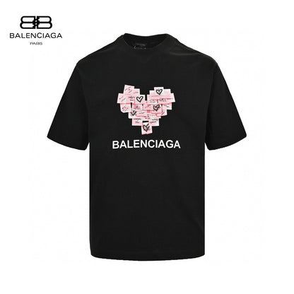 T-shirt Balenciaga Love Notes noir