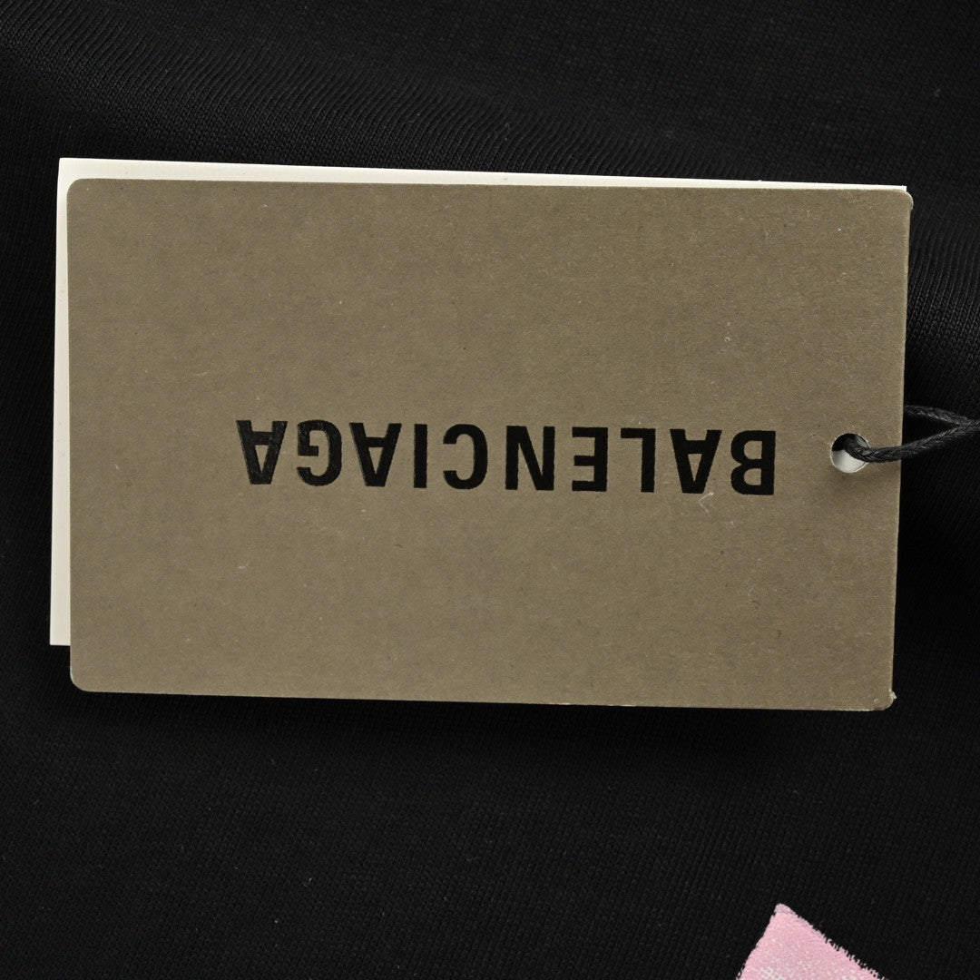 T-shirt Balenciaga Love Notes noir