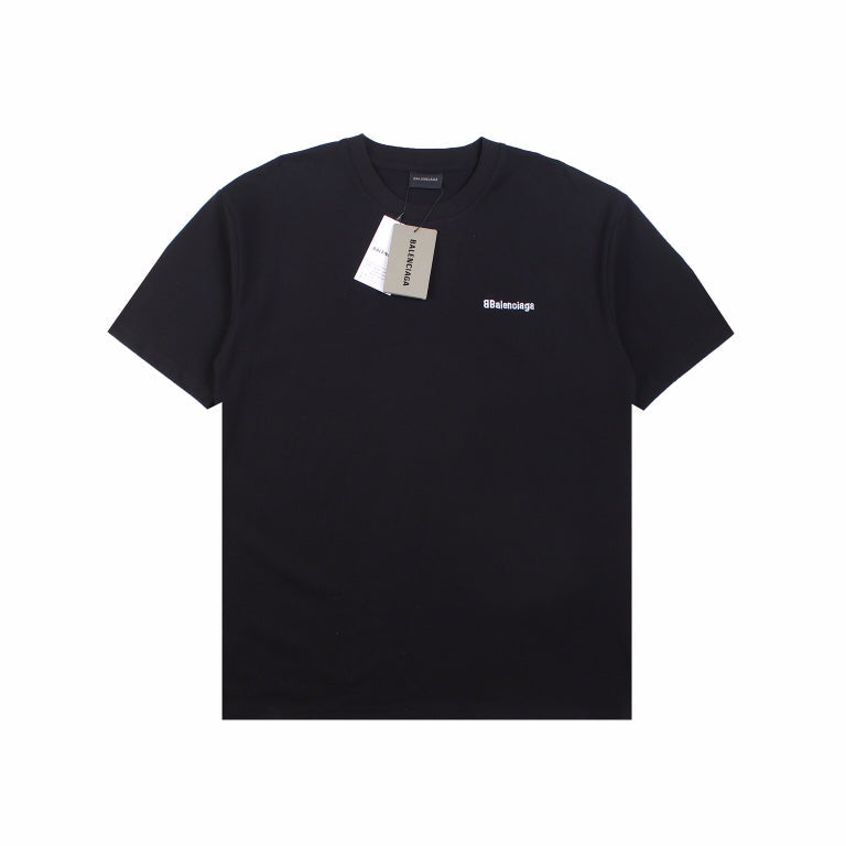 T-shirt Balenciaga minimaliste noir