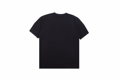 T-shirt Balenciaga minimaliste noir