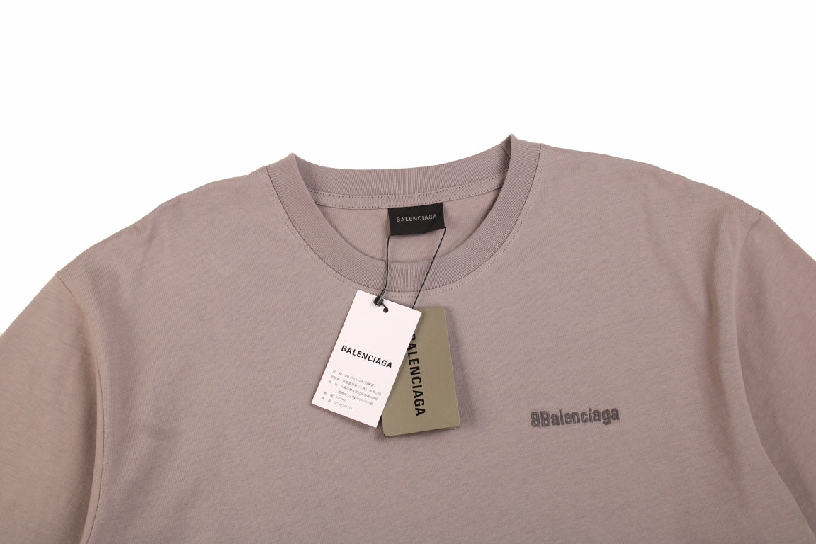 T-SHIRT MINIMALISTE BALENCIAGA GRIS