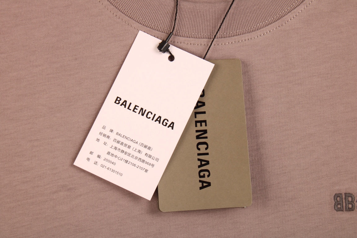 T-SHIRT MINIMALISTE BALENCIAGA GRIS