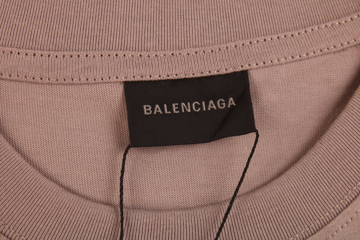 T-SHIRT MINIMALISTE BALENCIAGA GRIS