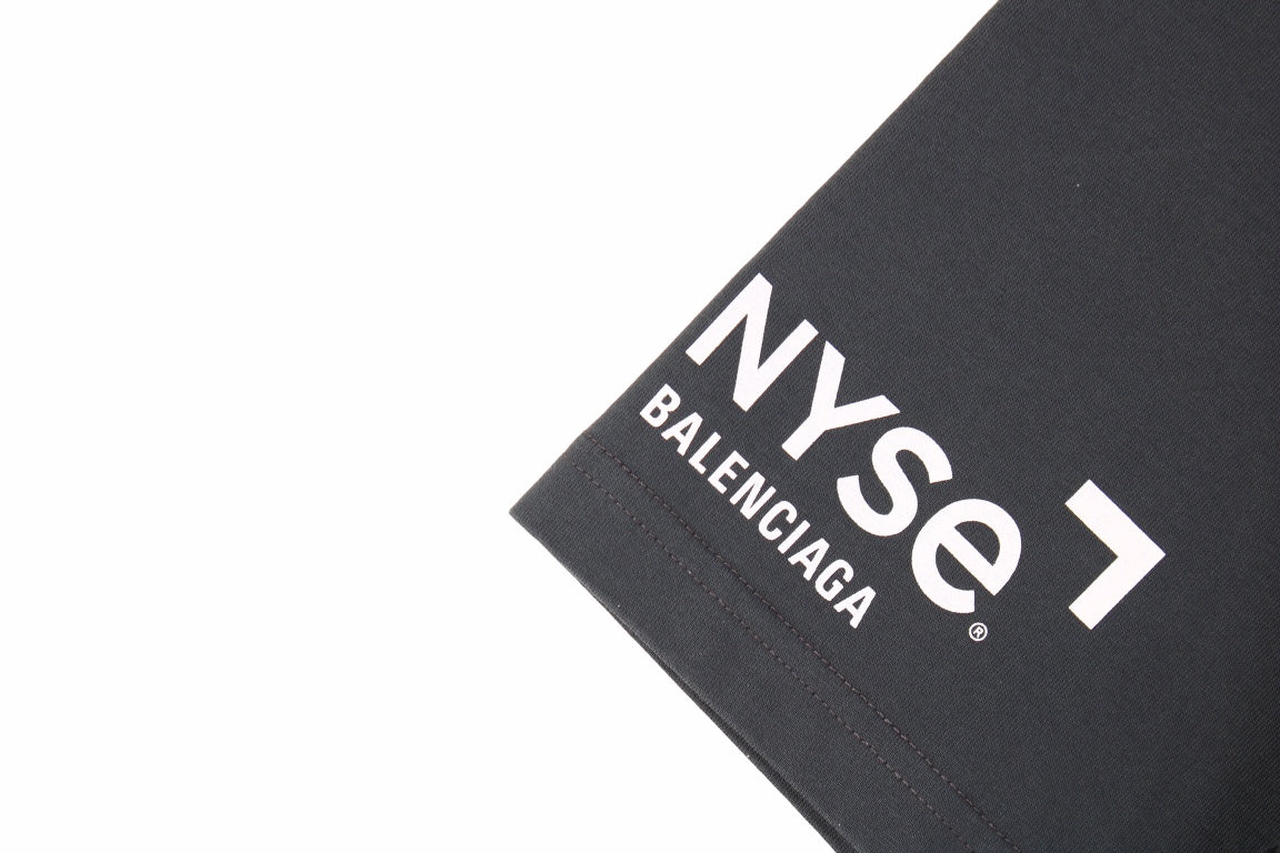 T-shirt Balenciaga avec logo NYSE