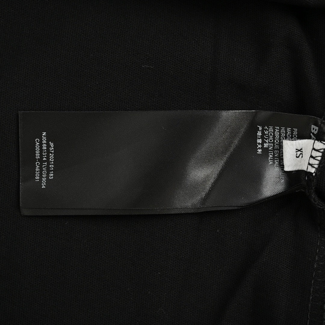 T-shirt oversize Balenciaga à logo « 8 » (noir)