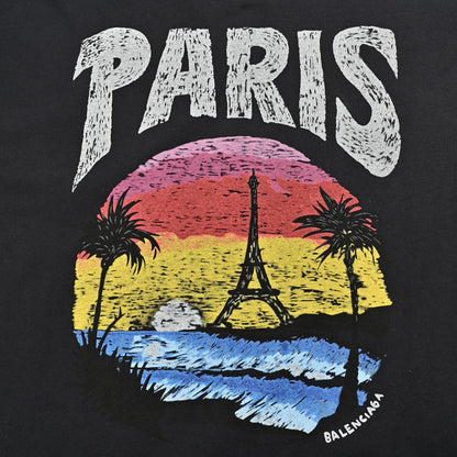 T-shirt graphique Balenciaga Paris