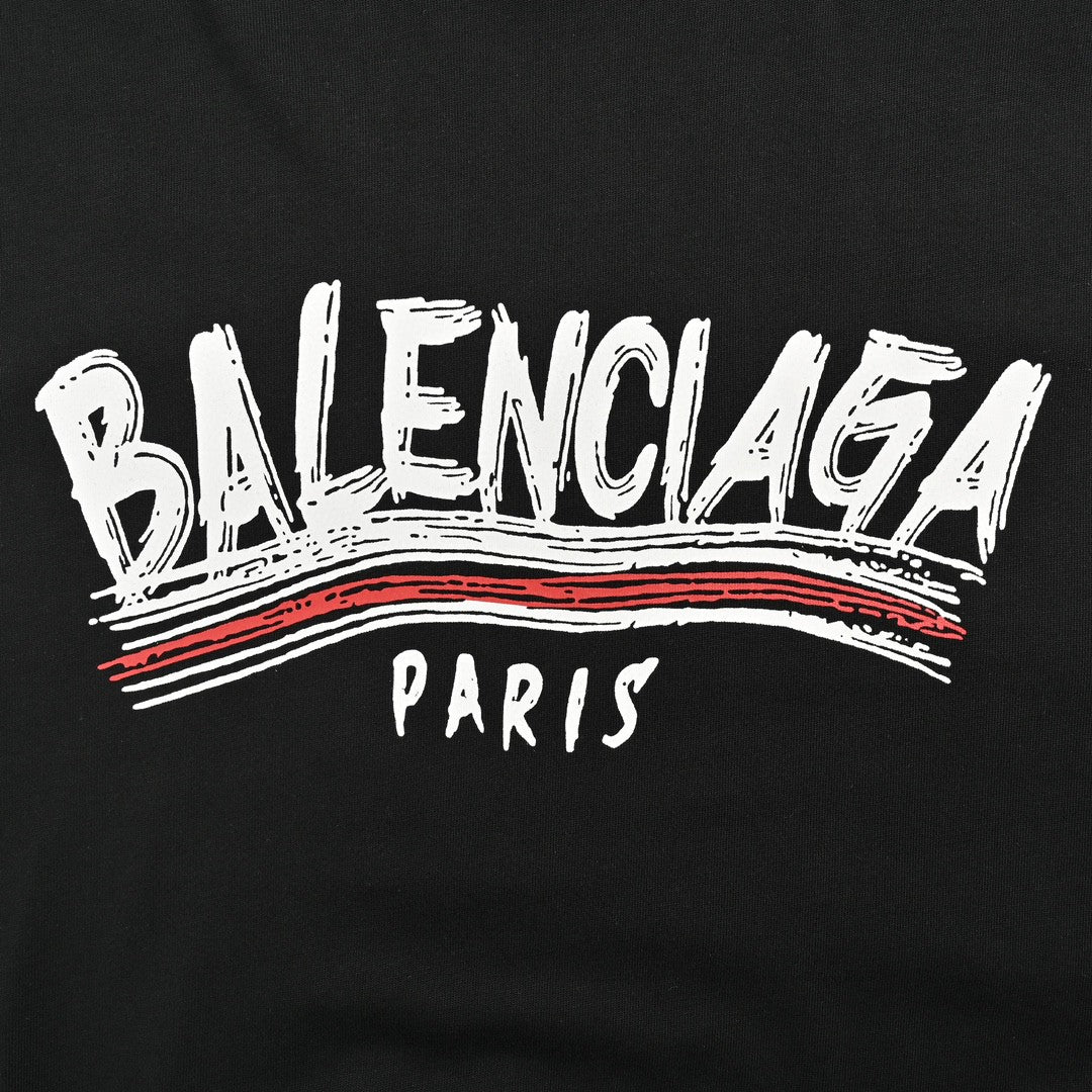 T-shirt Balenciaga Paris Logo