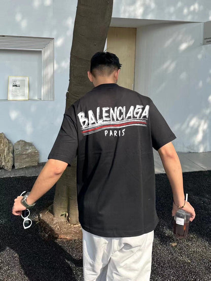 T-shirt Balenciaga Paris Logo