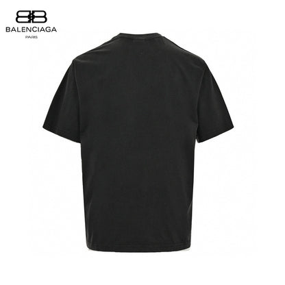 T-shirt Balenciaga Paris Statue de la Liberté (Noir)