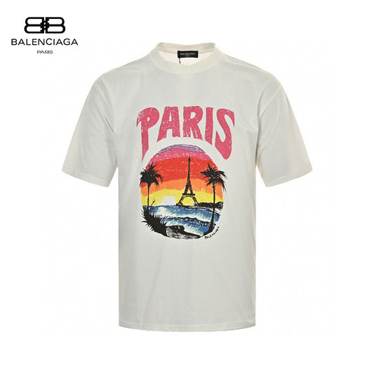 T-shirt Balenciaga Paris Sunset