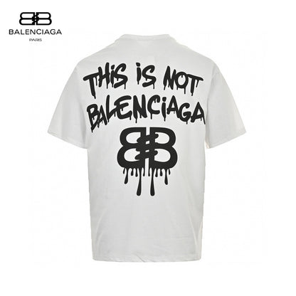 T-shirt Balenciaga Paris (blanc)