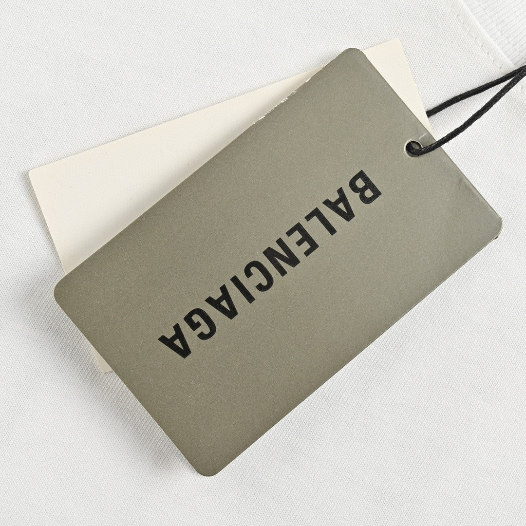 T-shirt Balenciaga Paris (blanc)