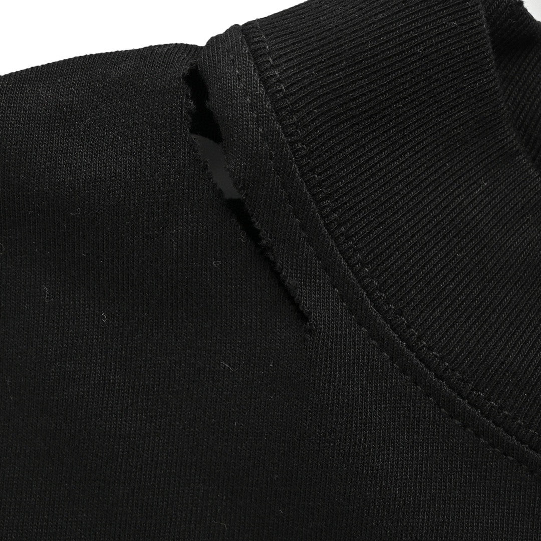 T-shirt noir Balenciaga Planet Earth