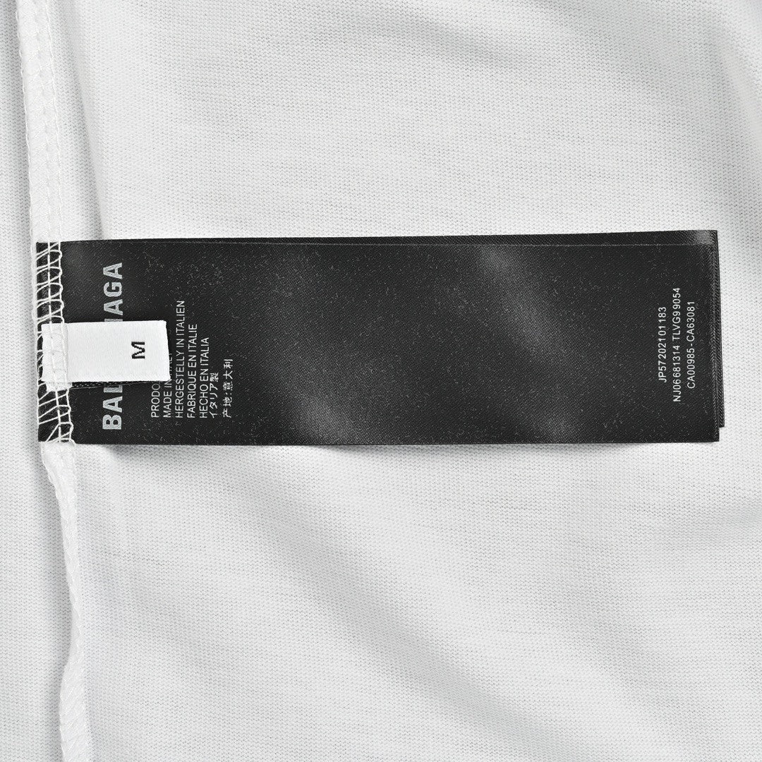 T-shirt Balenciaga pour campagne politique (blanc)